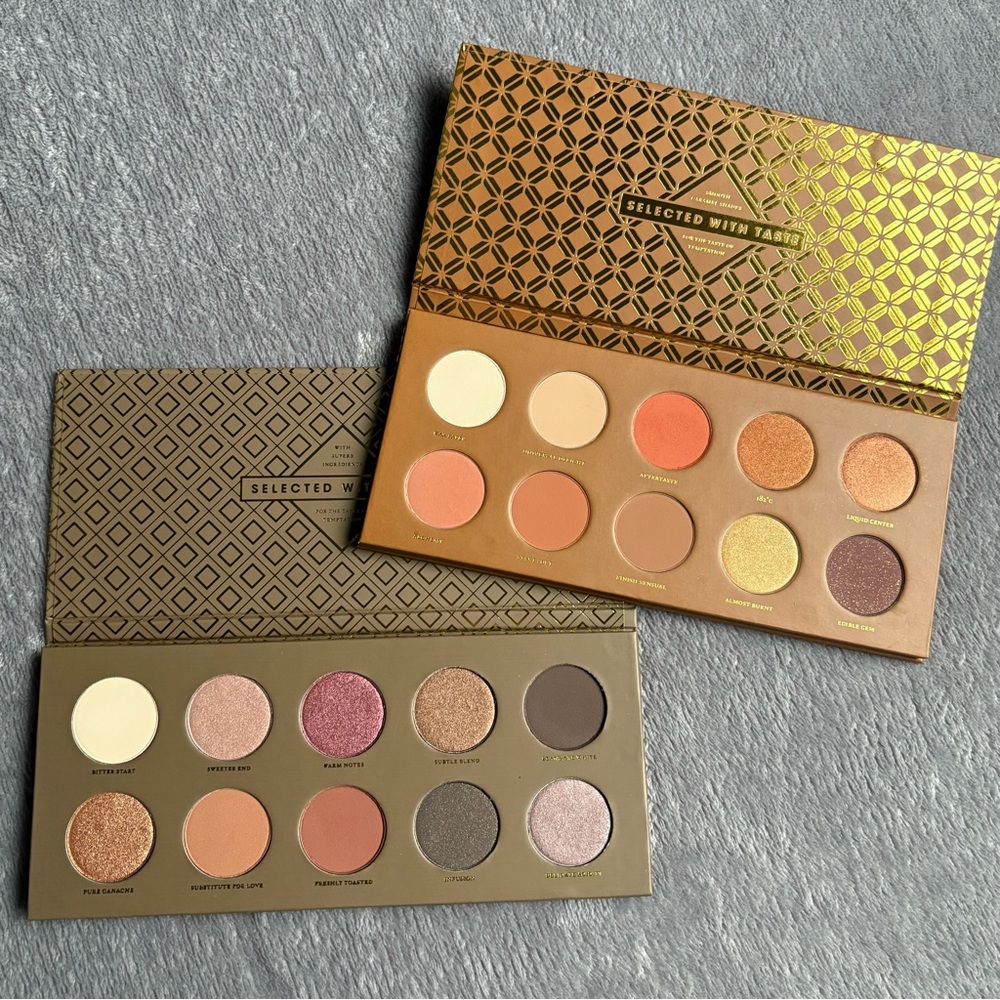 Zoeva Palettes - Cocoa Blend & Caramel Melange